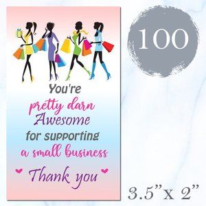 100 Thank You Cards